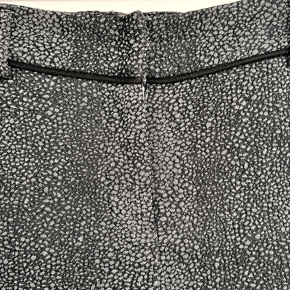Alex + Olivia Pants Gray Capri Work Career Dress Women's Size 6 Comfort Stretch - Picture 5 of 10